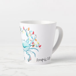 Blue Crab Christmas Mug Milchtasse