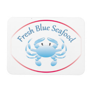 Blue Crab Kühlschrankmagnet Magnet