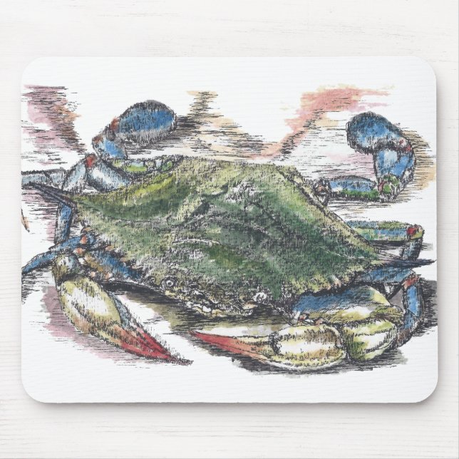 Blue Crab Mousepad (Vorne)
