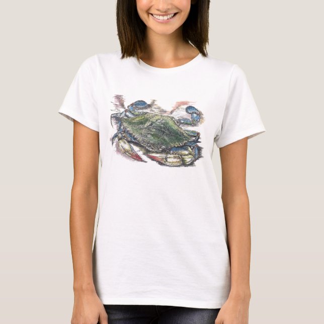 Blue Crab Women's T - Shirt (Vorderseite)