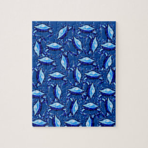 Blue Crabs Jigsaw Puzzle Daisy