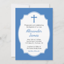 Blue Cross Baby Baptisse Christening