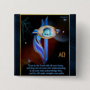 Blue Cross Christlich Scripting Button