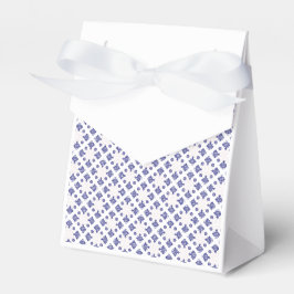 Blue Cross Pendant Pattern Geschenkschachtel