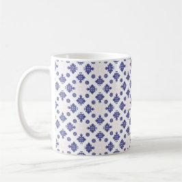 Blue Cross Pendant Pattern Kaffeetasse