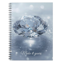 Blue Crystal Art Case - Personalisiert für Meaning Notizblock