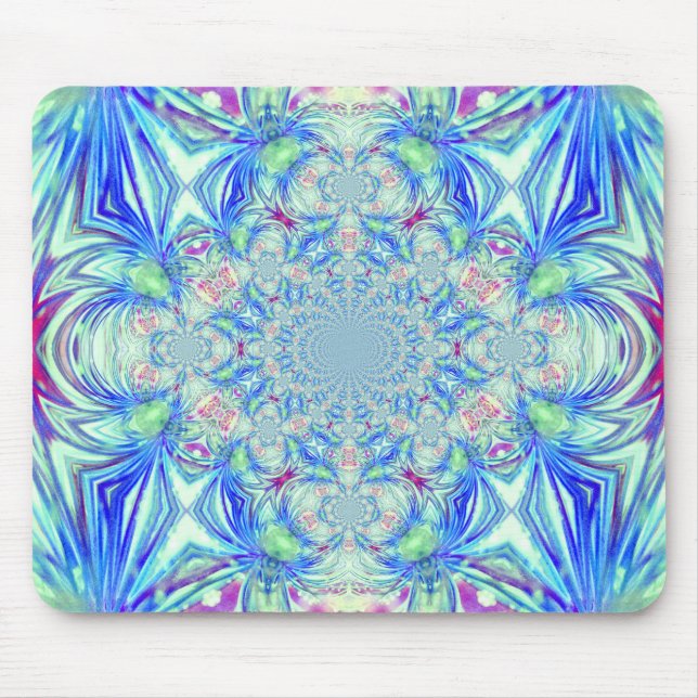 Blue Crystal Mousepad (Vorne)