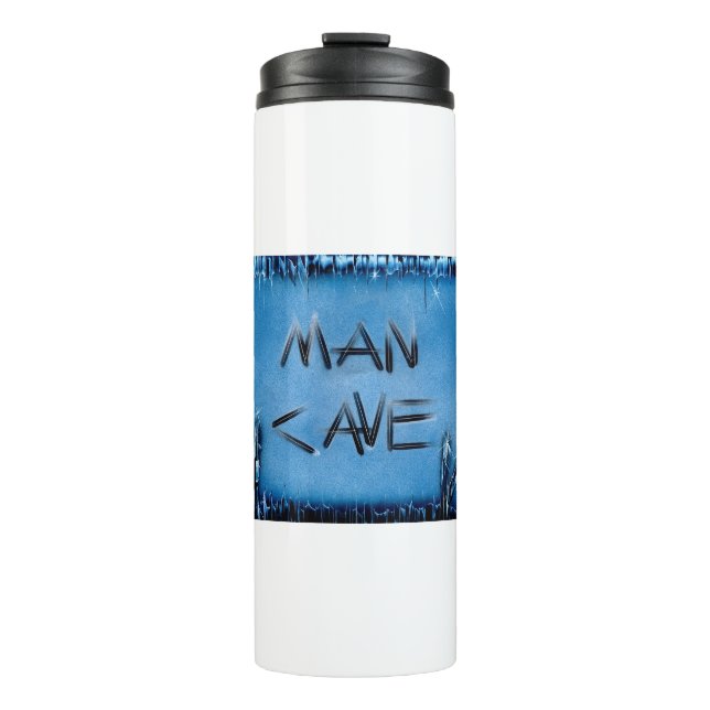 Blue Crystals Thermosbecher (Vorderseite)