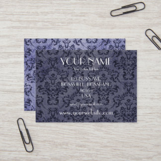 Blue Custom Business Card Visitenkarte
