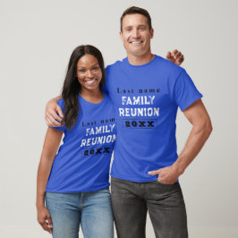 Blue Custom Family Wiedersehen, erstellen Sie Ihre T-Shirt