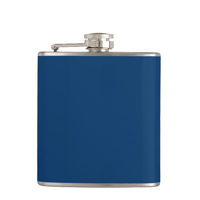 Blue Custom Flask Midnight Flachmann (Vorderseite)