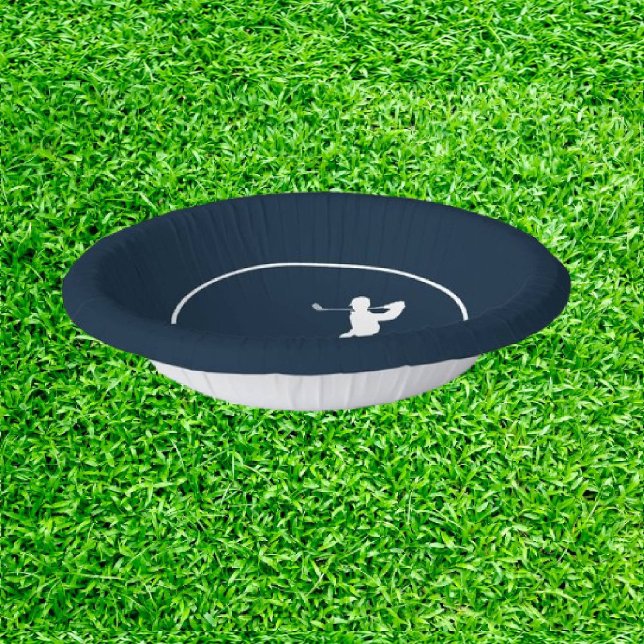 Blue Custom Golf Pappteller (Golf Gifts That Drive Dad Wild!)