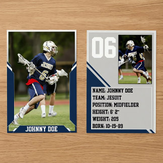 Blue Custom Sports Trading Card Pack (100)