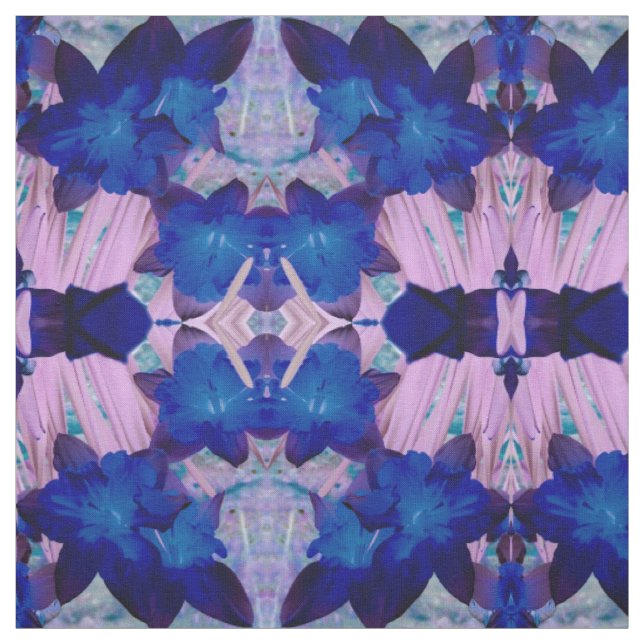 Blue Daffodils Stoff (Muster)