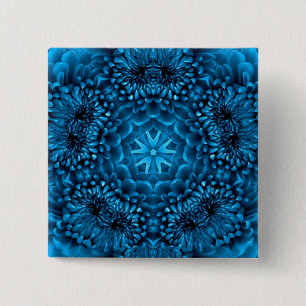 BLUE DAHLIA BUTTON