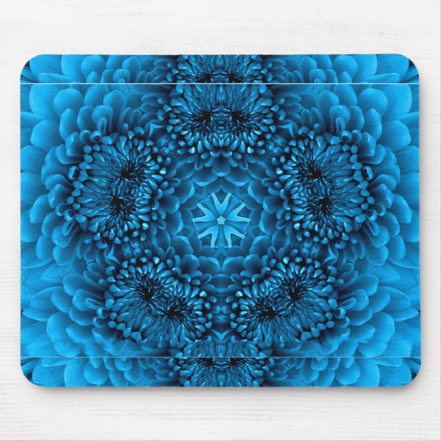 BLUE DAHLIA MOUSEPAD (Vorne)