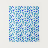 Blue Daisies | Floral Repetierendes Muster