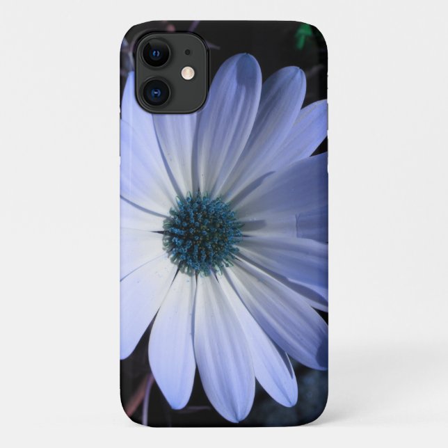 Blue Daisy Blume iPhone 3 Fall Case-Mate iPhone Hülle (Rückseite)