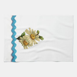 Blue Daisy Geschirrtuch