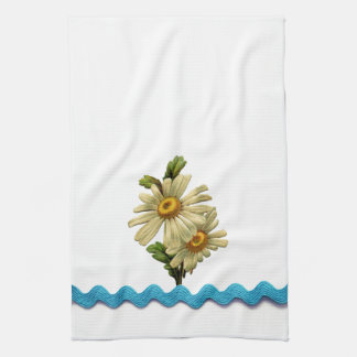 Blue Daisy Geschirrtuch