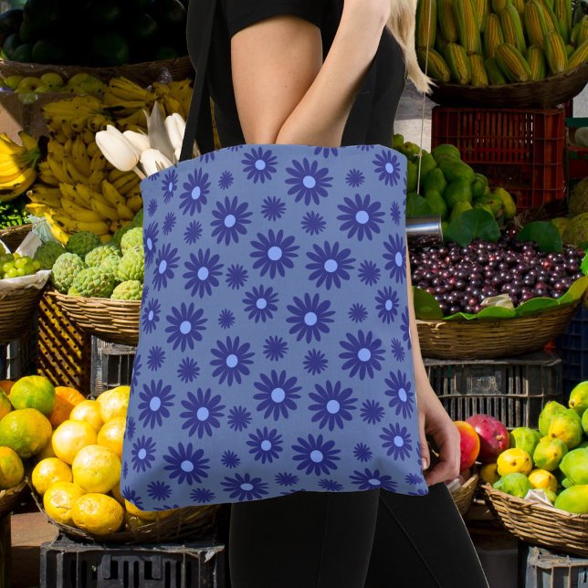 Blue Daisy Tasche (Von Creator hochgeladen)