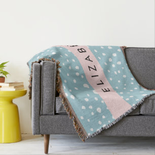 Blue Dalmatiner Spots, Dalmatiner Punkte, Ihr Name Decke