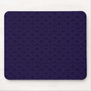 Blue Damask Bows Mousepad