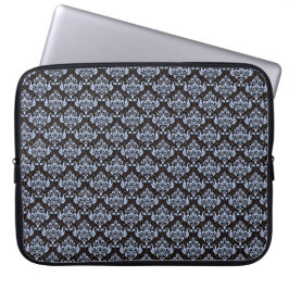 Blue Damask Laptopschutzhülle
