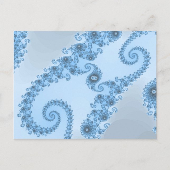 Blue Dance Postcard Postkarte (Vorderseite)