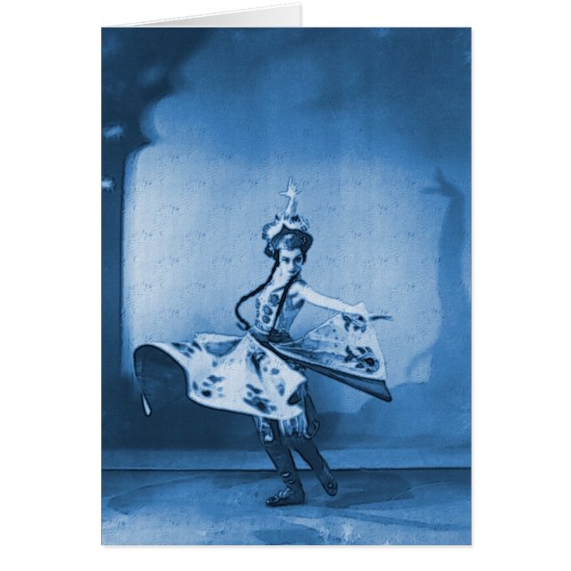 Blue Dancer Digital Art (Vorne)