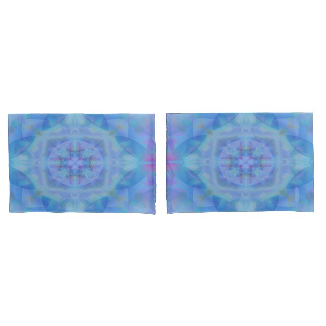 Blue Dancer Kissenbezug (Vorderseite-Set)