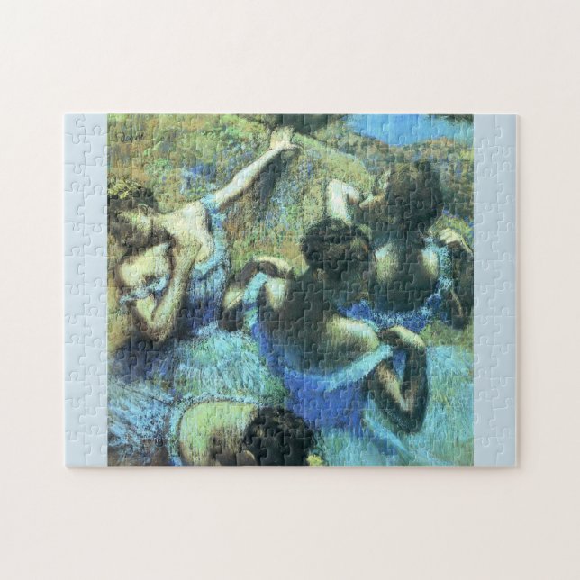 Blue Dancers von Edgar Degas (Horizontal)