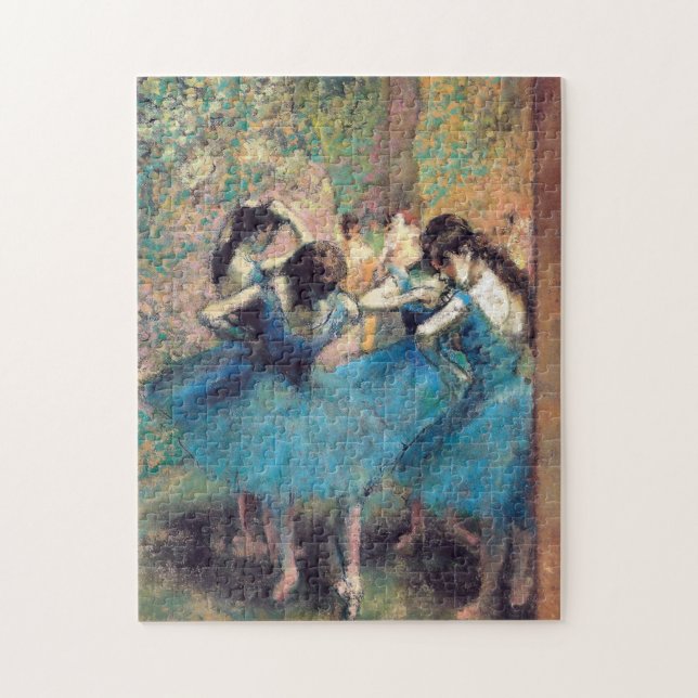 Blue Dancers von Edward Degas (Vertikal)