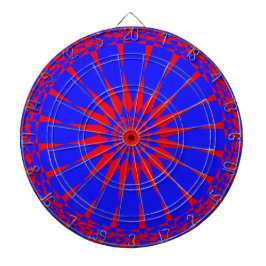 Blue Dartboard |1owlartist Dartscheibe