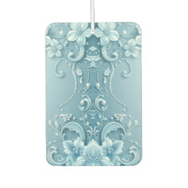 Blue Decorative Floral Air Freshener Autolufterfrischer