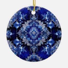 Blue Decorative Ornaments Keramik Ornament