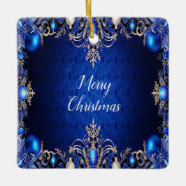 Blue Decorative Weihnachtsfeiertage Ornament