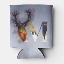 Blue Deer M Monogram Family Kabine Name kann kühle