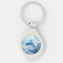 Blue-Delphin-Schlüsselkette Schlüsselanhänger