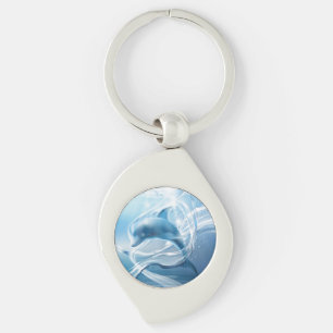 Blue-Delphin-Schlüsselkette Schlüsselanhänger
