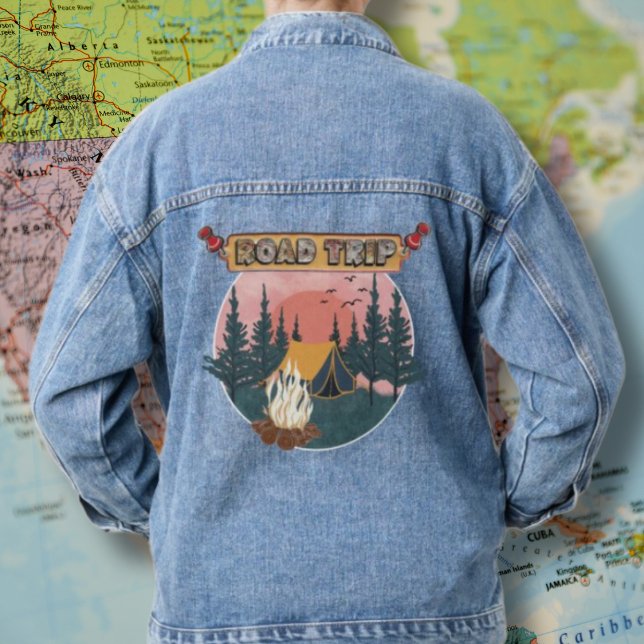 Blue Denim Jean Jacket Road Triage Camp Terrain (Créateur téléchargé)