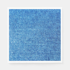 Blue Denim Texture Serviette