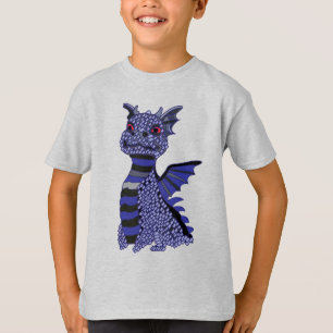 Blue Diamond Dragon Kinder T-Shirt