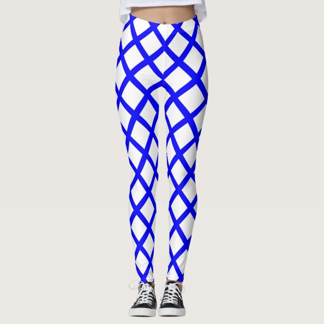 Blue Diamond Leggings (Vorderseite)