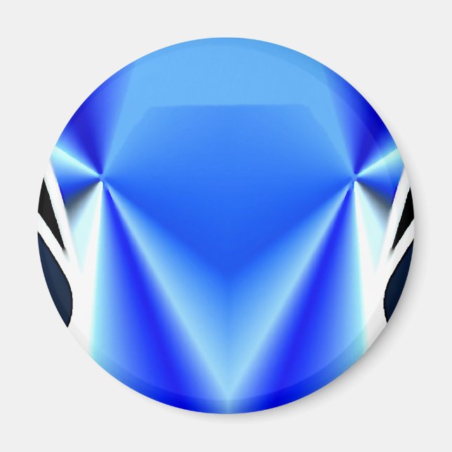 Blue Diamond Magnet (Vorne)