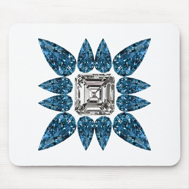 Blue Diamond Mousepad (Vorne)