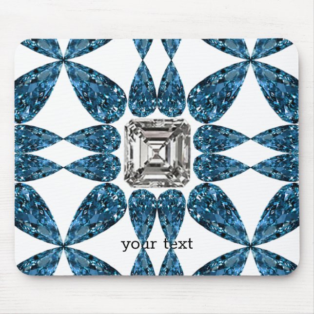 Blue Diamond Mousepad (Vorne)