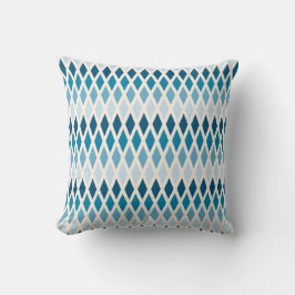 Blue Diamond Ombre Kissen