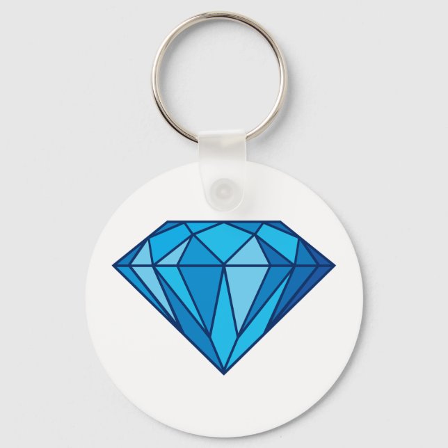 Blue Diamond Schlüsselanhänger (Vorderseite)