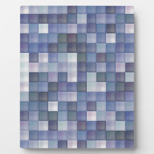 Blue Diamonds Fotoplatte (Vorderseite)